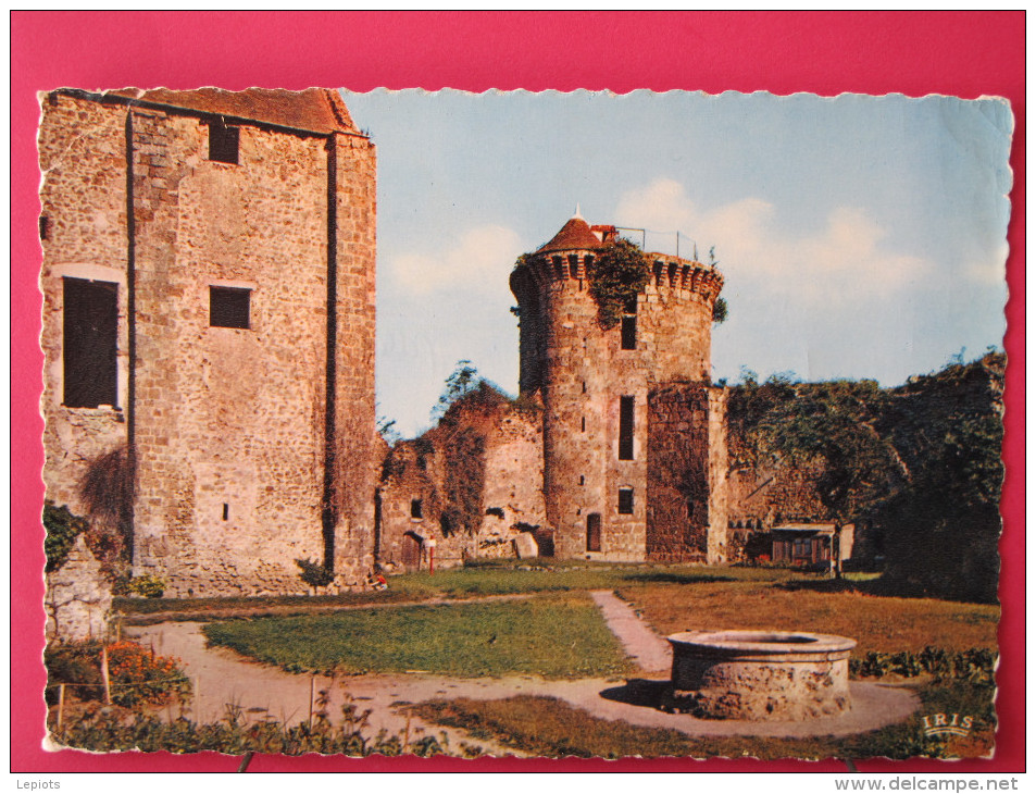 78 - Chevreuse - Château De La Madeleine - Partie Ancien Donjon Barlong Puits Et Grosse Tour - Scans Recto-verso - Chevreuse