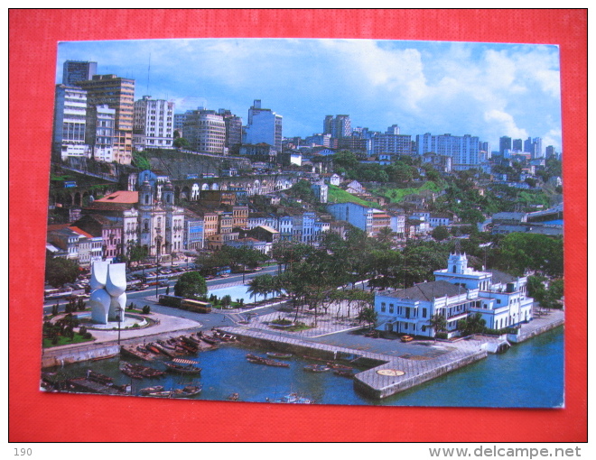 SALVADOR BAHIA Vista Parcial Terminal Turistico E Cidade Baixa - Salvador De Bahia