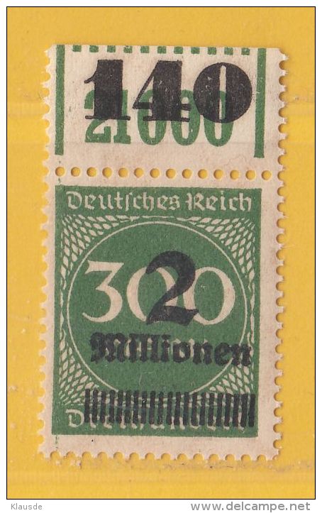MiNr. 310 WOR Deutschland Deutsches Reich - Neufs