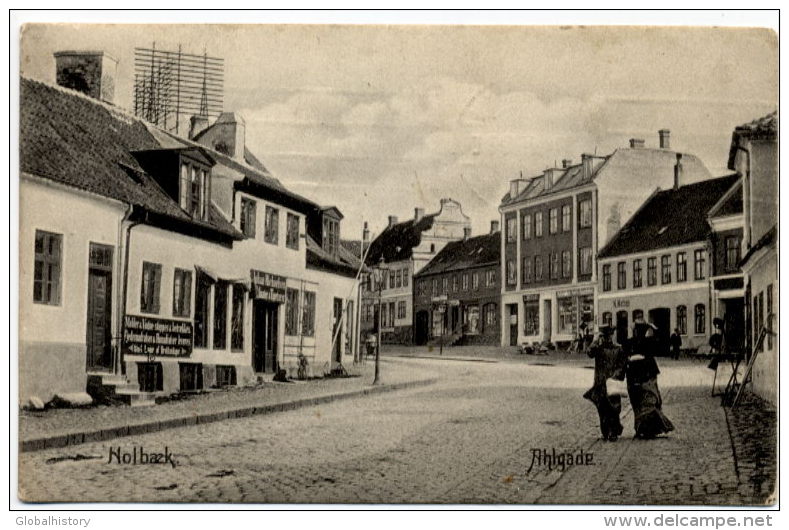 DB2155 -  DENMARK - NOLBAEK - AHLGADE - STREET SCENE - Danemark