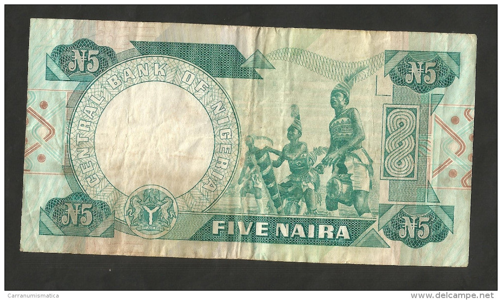 [NC] NIGERIA - CENTRAL BANK Of NIGERIA - 5 NAIRA (1979 - 1981) - Nigeria