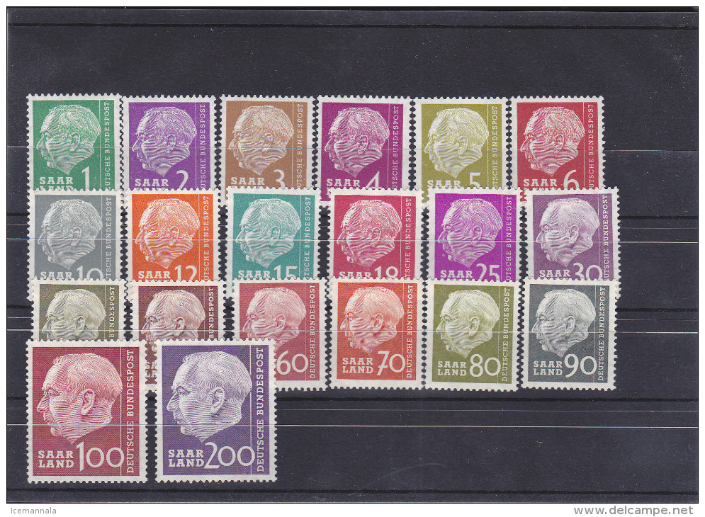 SARRE   YVERT   362/81  MNH   ** - Ongebruikt