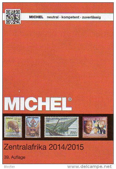 MICHEL Süd-Afrika Band 6/1 Katalog 2014 New 80€ Central-Africa Angola Äquator.-Guinea Gabun Kongo Mocambique Zaire Tome - Chroniken & Jahrbücher