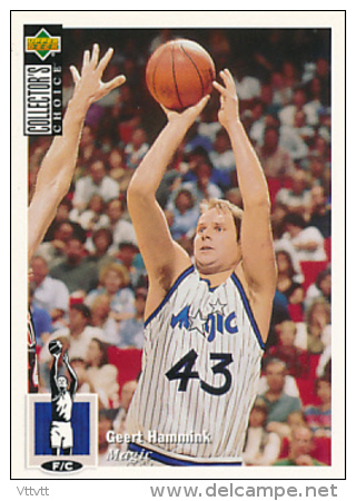 Basket NBA (1994), GEERT HAMMINK, MAGIC ORLANDO, Collector&acute;s Choice (n° 369), Upper Deck, Trading Cards... - 1990-1999