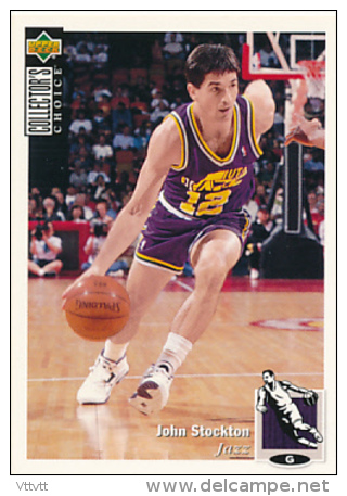 Basket NBA (1994), JOHN STOCKTON, UTAH JAZZ, Collector&acute;s Choice (n° 422), Upper Deck, Trading Cards... - 1990-1999