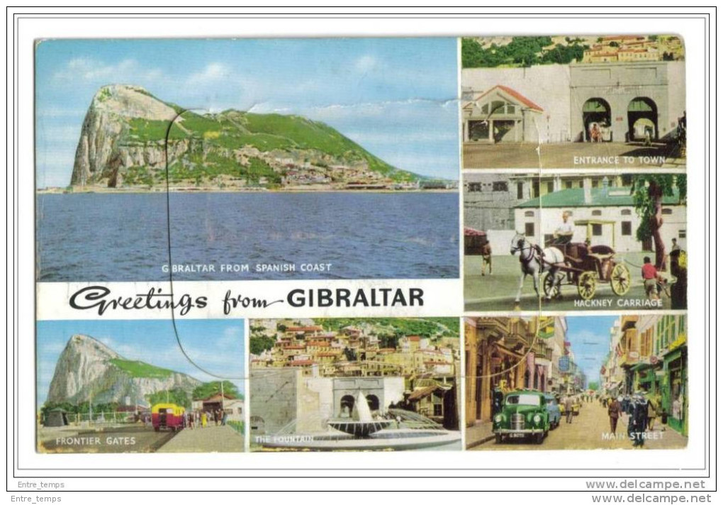 Carte A Systeme Gibraltar - Gibraltar