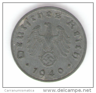 GERMANIA TROISIEME REICH 1 REICHSPFENNIG 1940 - 1 Reichspfennig