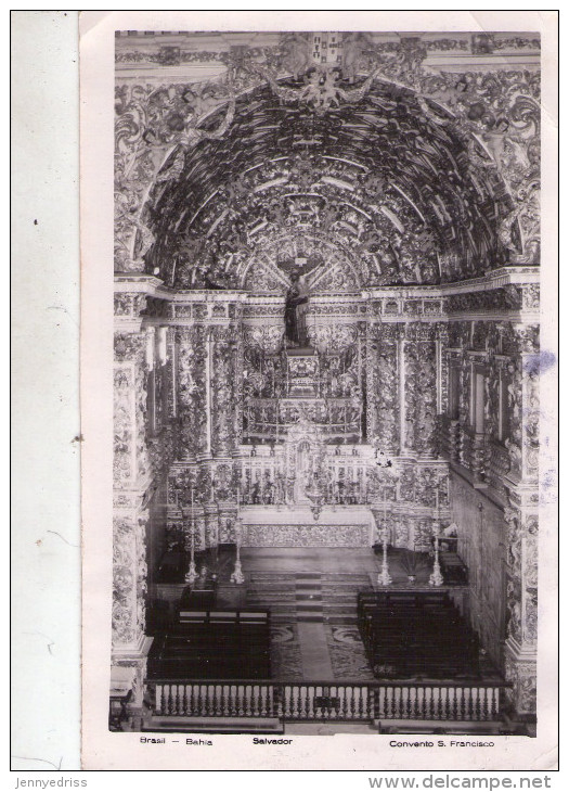 SALVADOR  DE  BAHIA   , Convento S. Francisco - Salvador De Bahia
