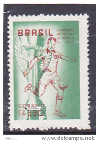 FOOTBALL, WORLD CHAMPIONSHIP 1958, BRAZILIA, MNH - 1958 – Zweden