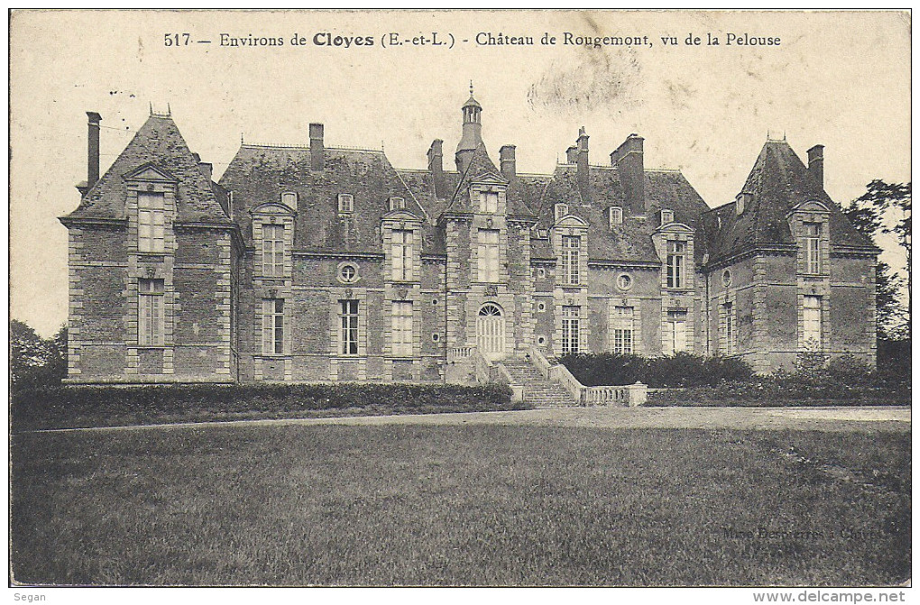 CLOYES   CHATEAU DE ROUGEMONT - Cloyes-sur-le-Loir