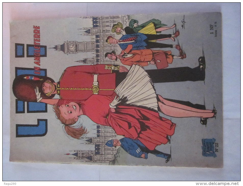 LILI N° 22 EN ANGLETERRE  édition Originale - Lili L'Espiègle