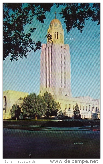 The Nebraska State Capitol Lincoln Nebraska 1964 - Lincoln