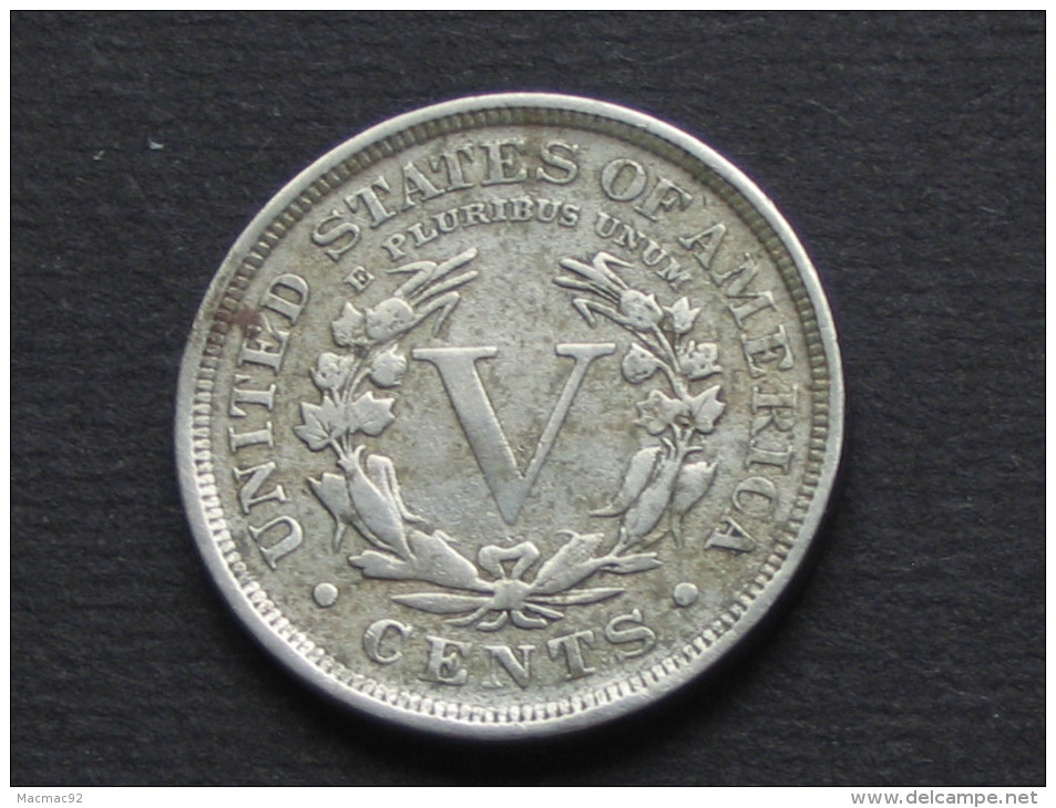 5 Five Cents 1908 - Liberty - United States Of America - USA - **** EN ACHAT IMMEDIAT **** - Sin Clasificación
