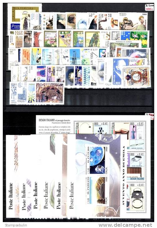 2000 COMPLETE YEAR PACK MNH ** - Full Years