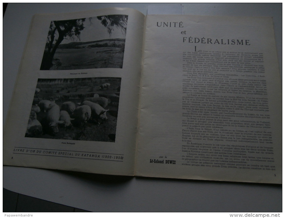 Revue Congolaise Illustrée 7 1959 : Katanga, Kabinda,  Café, Loterie, G Rhodius - Other & Unclassified