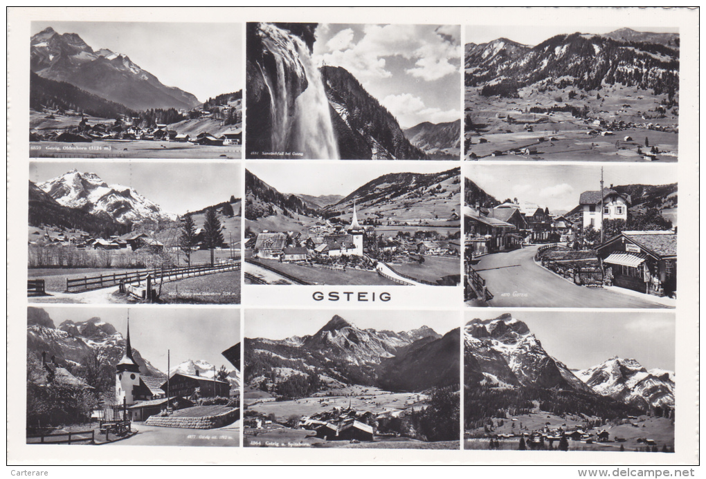 SUISSE,HELVETIA,SWISS,SWI TZERLAND,SCHWEIZ,BERNE,BE RN,GSTEIG,GSTAAD,CHATELET ,SARINE,HAUT SIMMENTAL GESSENAY,COL PILLON - Gessenay