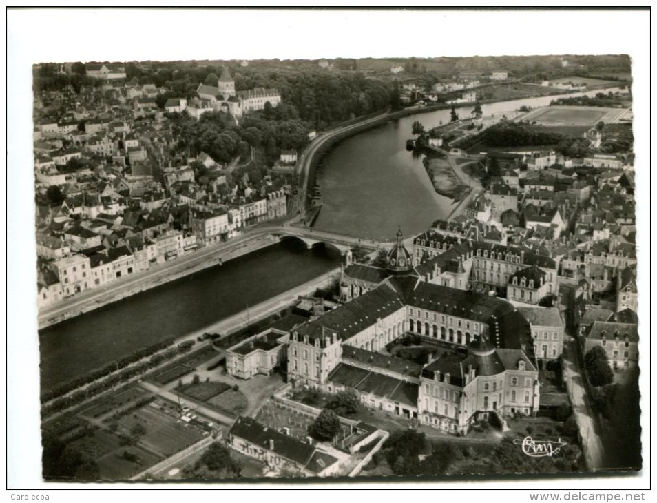 CP- CHATEAU GONTIER (53) VUE AERIENNE L HOPITAL SAINT JULIEN - Chateau Gontier