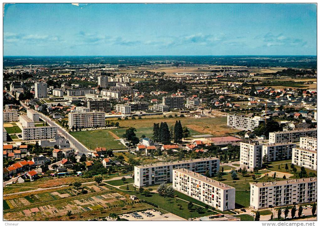 TOURS VUE AERIENNE DU QUARTIER SAINT BARTHELEMY - Tours