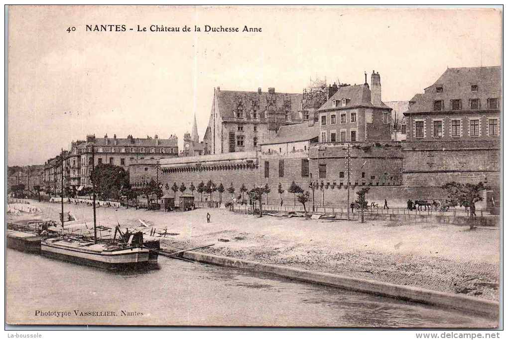 44 NANTES - Le Château De La Duchesse Anne - Nantes