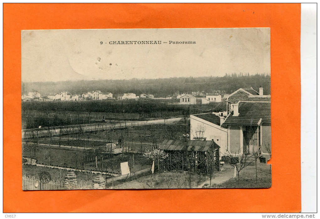 CHARENTONNEAU  1910    PANORAMA   CIRC   OUI - Autres & Non Classés