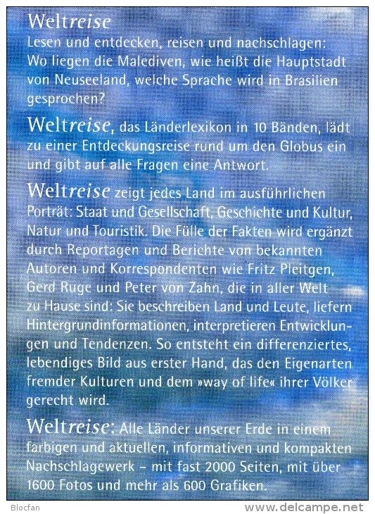 Weltreise Band 1 Länderlexikon A-Z 1997 Antiquarisch 18€ Reise-Informationen Afghanistan Ägypten Australien Belize Benin - Australie