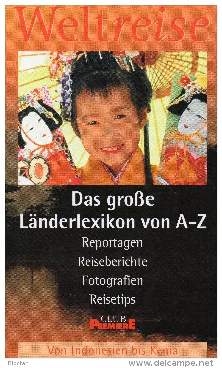 Weltreise Band 4 Länderlexikon A-Z 1997 Antiquarisch 18€ Reise-Informationen Indonesien Irland Iran Jamaika Japan Kenia - Azië & Nabije Oosten