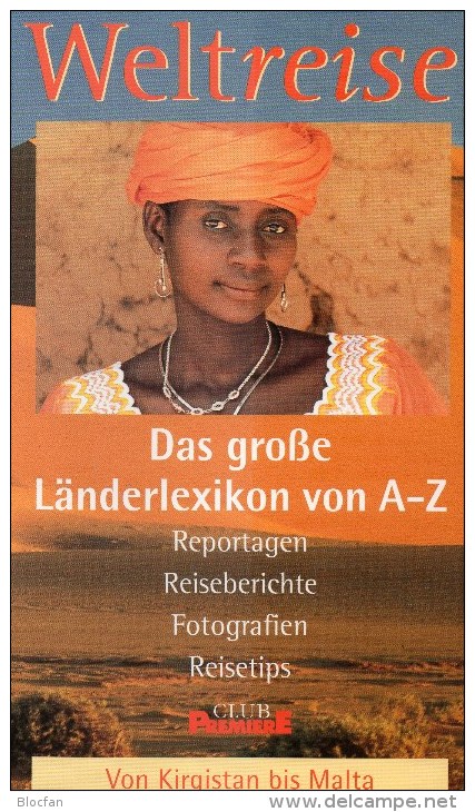 Weltreise Band 5 Länderlexikon A-Z 1997 Antiquarisch 18€ Reise-Information Kirgistan Komoren Kongo Kuba Laos Mali Malta - Croatie