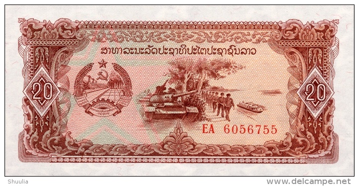 Laos 20 Kip (1979) Pick 28 UNC - Laos