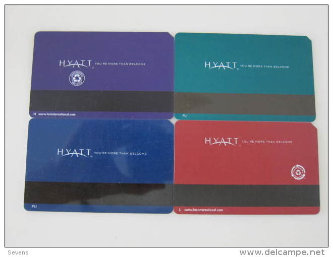 Hyatt,four Different - Cartes D'hotel