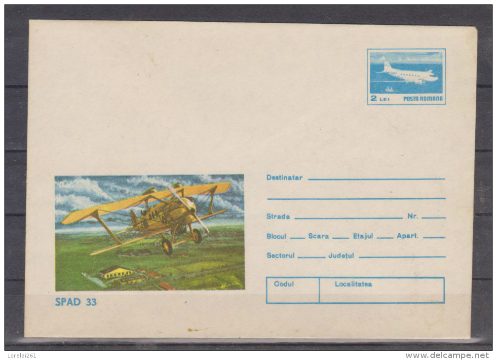 CARTE POSTALA  - SPAD 33 - Lettres & Documents