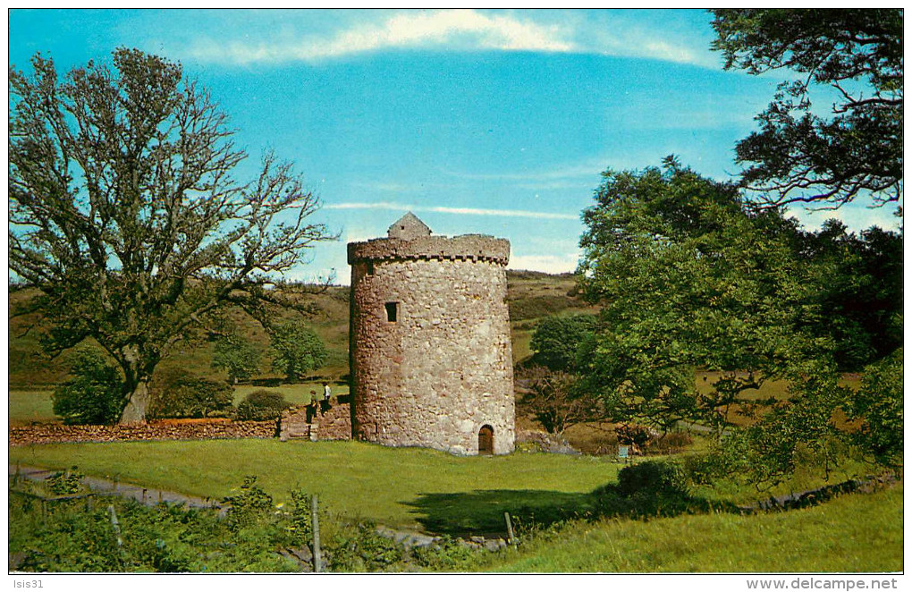 Royaume-Uni - Ecosse - Dumfriesshire - Orchardton Tower, Near Castle Douglas - Semi Moderne Petit Format - Bon état - Dumfriesshire