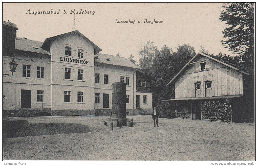 AK Dresdner Heide Augustusbad Luisenhof Berghaus Bei Liegau Radeberg Langebrück Lotzdorf Ottendorf Grünberg Dresden - Radeberg