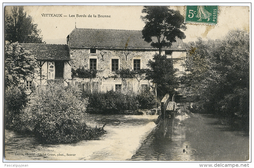 CPA VITTEAUX - LES BORDS DE LA BRENNE - Autres & Non Classés