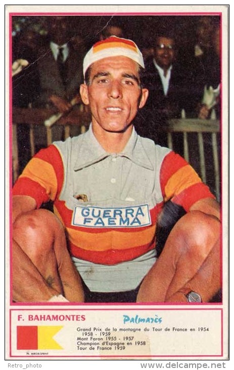 SPORTS – Cyclisme, F. Bahamontès, Champion D’Espagne - Cyclisme