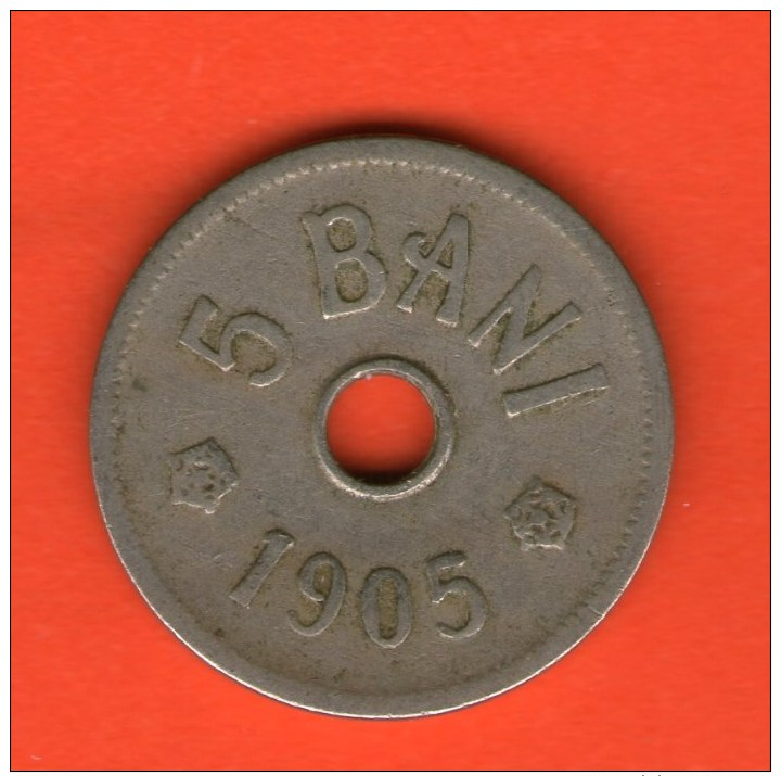 *** 5 Bani 1905 ***  KM 31 -  Rumania / Rumänien / Romania - Roumanie