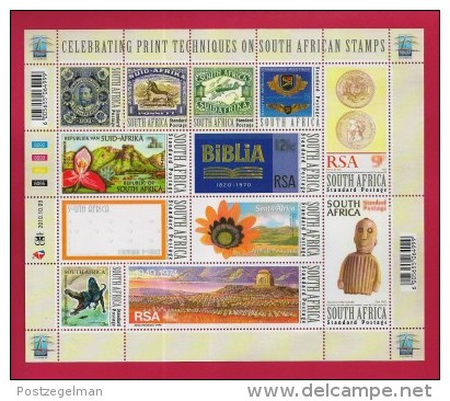 SOUTH AFRICA, 2010, Mint Never Hinged Full Sheet, World Post Day, Sa2091-2102 #nr. 3849 - Neufs