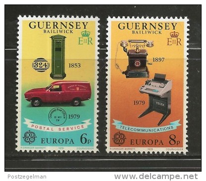 GUERNSEY, 1979, Mint Never Hinged Stamps, Europa,   189-190, #nr. 5157 - Guernsey