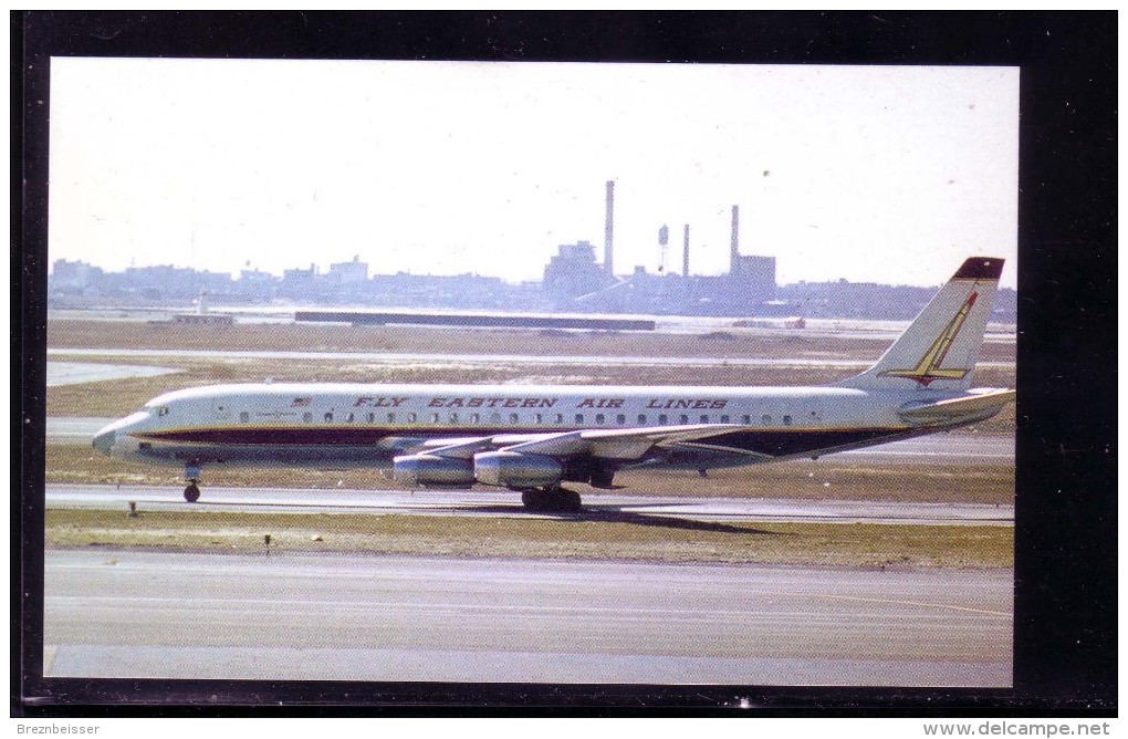 AK   Eastern Airlines Douglas DC-8-21   Karte Nicht Gel. - 1946-....: Moderne