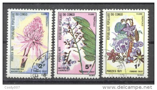 Congo 1971 Flowers, Used AE.217 - Used