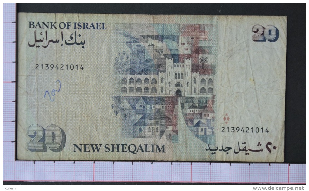 ISRAEL  50  SHEGALIM  1987    -  (Nº07785) - Israel