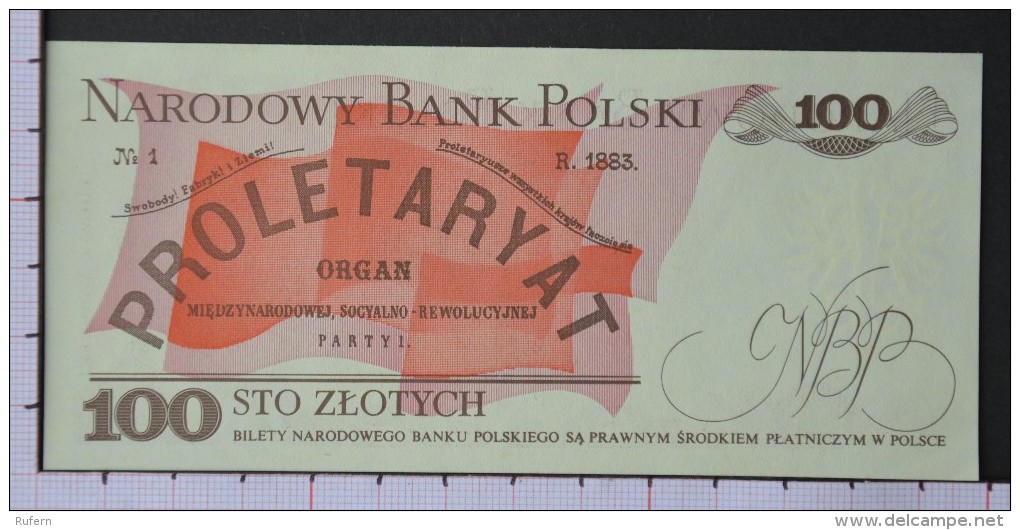 POLAND  100  ZLOTYCH  1988    -  (Nº07793) - Poland