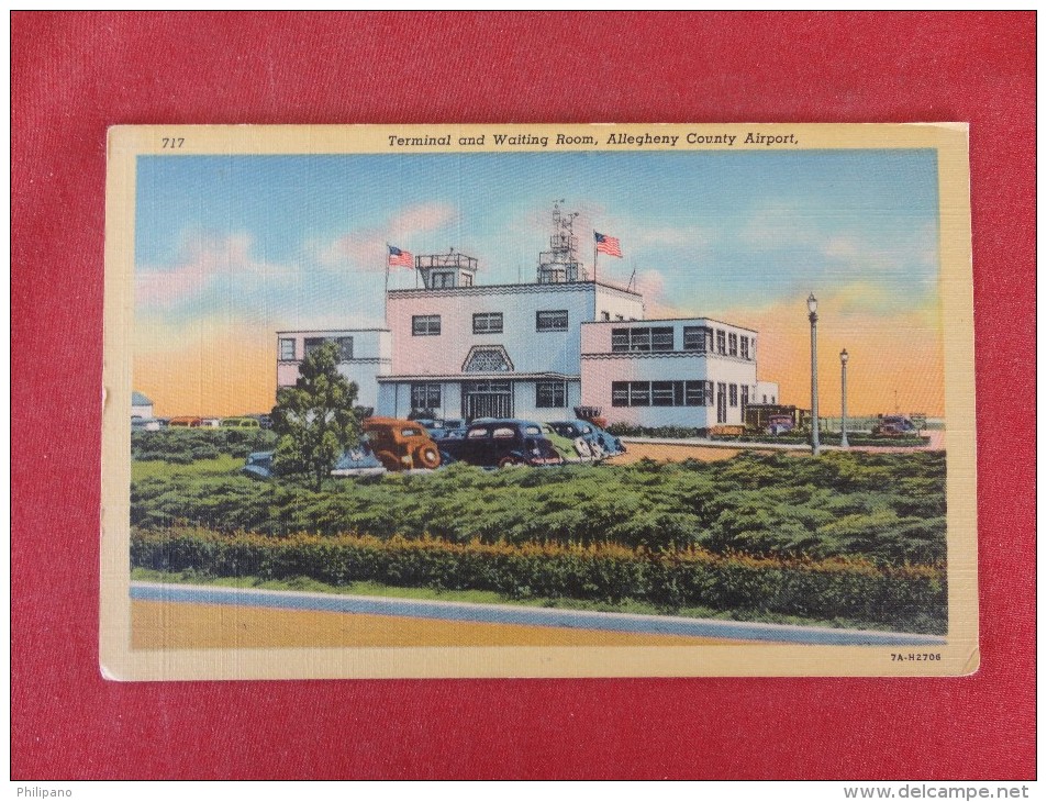 Pennsylvania> Pittsburgh  Municipal Airport Terminal & Waiting Room  Ref 1370 - Pittsburgh