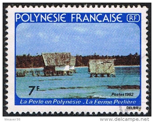 French Polynesia SG364 1982 Pearl Industry 7f Fine Used - Used Stamps