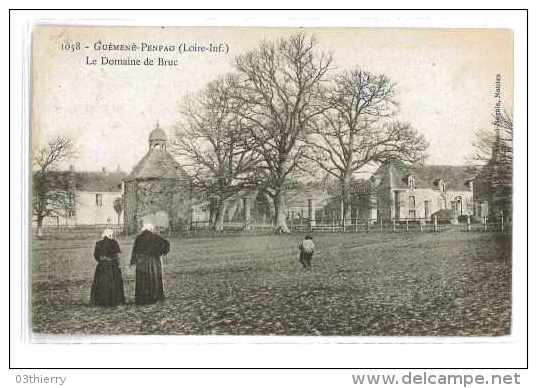 CPA 44 GUEMENE PENFAO LE DOMAINE DU BRUC - Guémené-Penfao