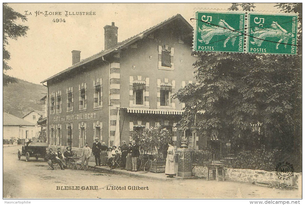 Blesle Gare : L'hotel Gilibert - Blesle