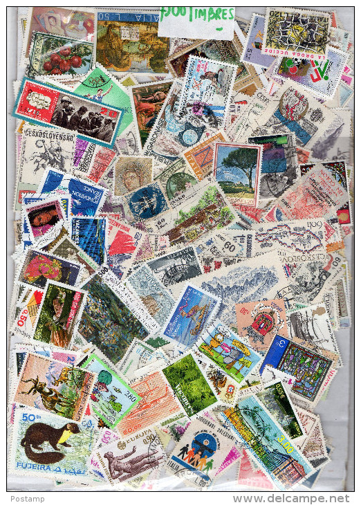 VRAC DE DE 500 TIMBRES-beau Lot à Trier-forte Cote Générale - Lots & Kiloware (mixtures) - Max. 999 Stamps