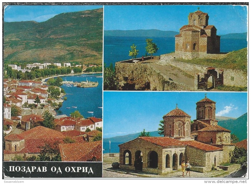 MK.- Het Klooster Sveti Naum Gelegen In De Republiek Macedonië. Ohrid Meer. Jugoslavija. - Joegoslavië