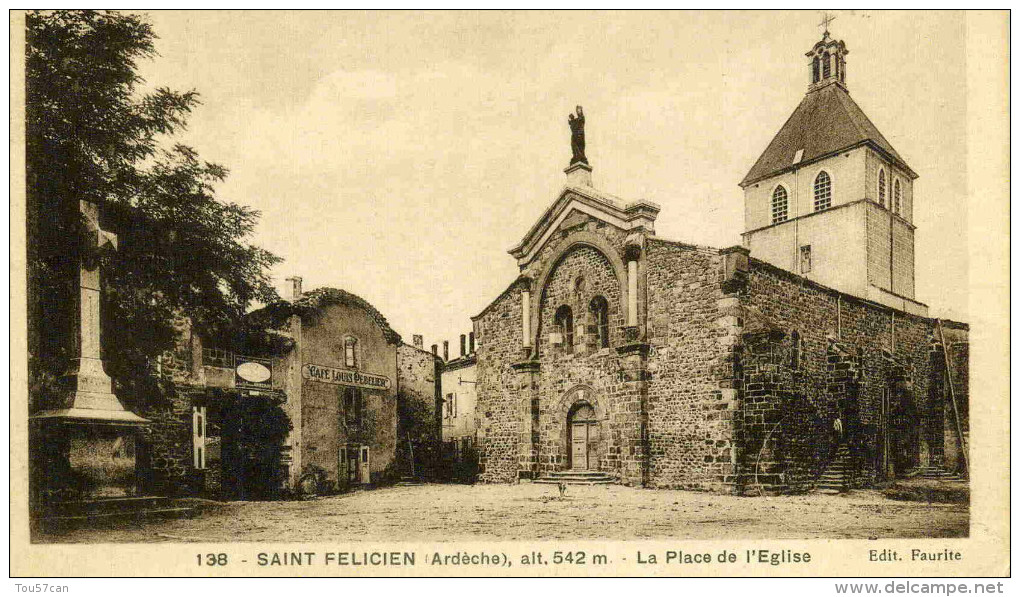 SAINT FELICIEN - ARDECHE  (07) -  CPA. - Autres & Non Classés