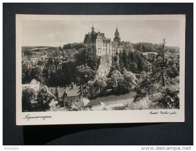 Ref2890 B1325 Carte Photo Sigmaringen (Allemagne) - Vue Sur Le Chateau - Keidel Daiker Hechingen N°340 - Sigmaringen