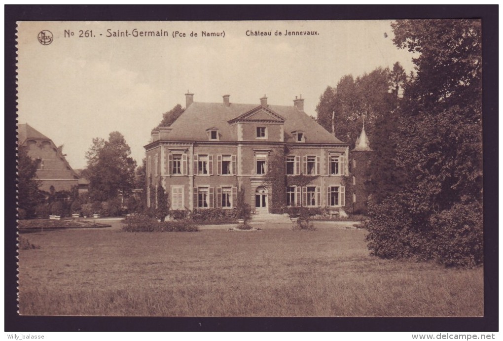 CPA Belgique - Pce De Namur - SAINT GERMAIN - Château De JENNEVAUX - Carte Postale  // - Eghezee